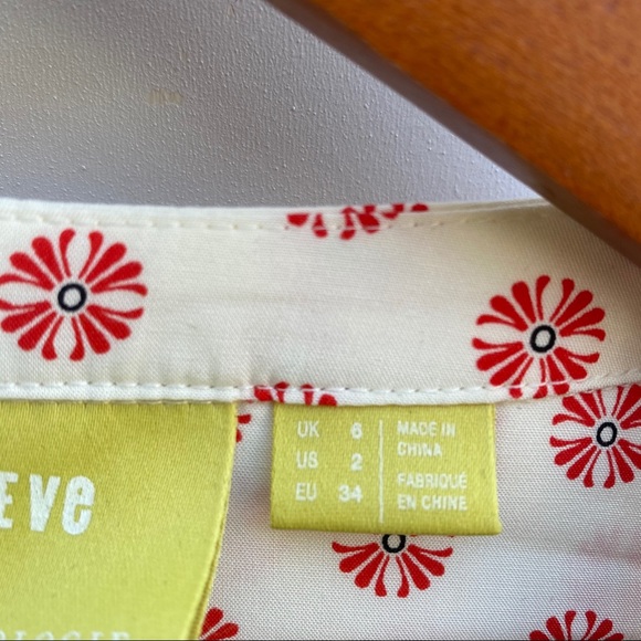 Maeve | Anthropologie Elan Scarf Blouse 2 - Picture 5 of 10